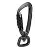 Carabiner Clip Auto Locking Square Bottom 360 Rotational Hook Accessory