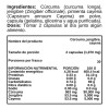 Cúrcuma, Jengibre, Cayena Polvo - 60 Cápsulas - Suplemento Sabor