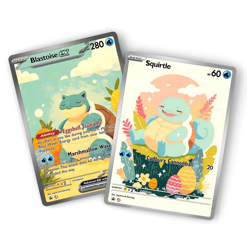 Adorable Easter Pokemon | Custom Fan-Art Pokemon Cards | The