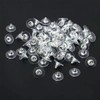 Bullet Clutch Earring Backs for Studs, Pad Rubber Earring Stoppers,