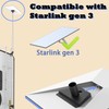 Starlink Gen 3 RV Ladder Mount Kit - 11ft Telescoping
