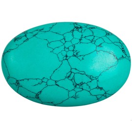 Nupuyai Worry Stone, Precious Stone, Tumbled stone, Oval Shape Crystal Healing Stone, Pocket Stone for Massage, Reiki and Home Decoration