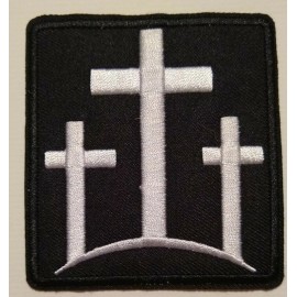 Christian~3 Three Crosses~Embroi