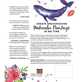 Page Street Publishing 15-Minute Watercolor Masterpieces: Create Frame-Worthy Art in Just a Few Simple Steps