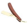 Foldable Beard Clipper Holder Wooden Handle Men Manual Beard Trimmer