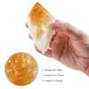 TUMBEELLUWA Natural Citrine Points Raw Crystals and Healing Stones Rough