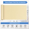 KING MOUNTAIN Canvas Repair Patch 16×60 Inch Self-Adhesive Waterproof Fabric