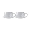 Maxwell & Williams Blend Double Wall Cup & Saucer 270ML