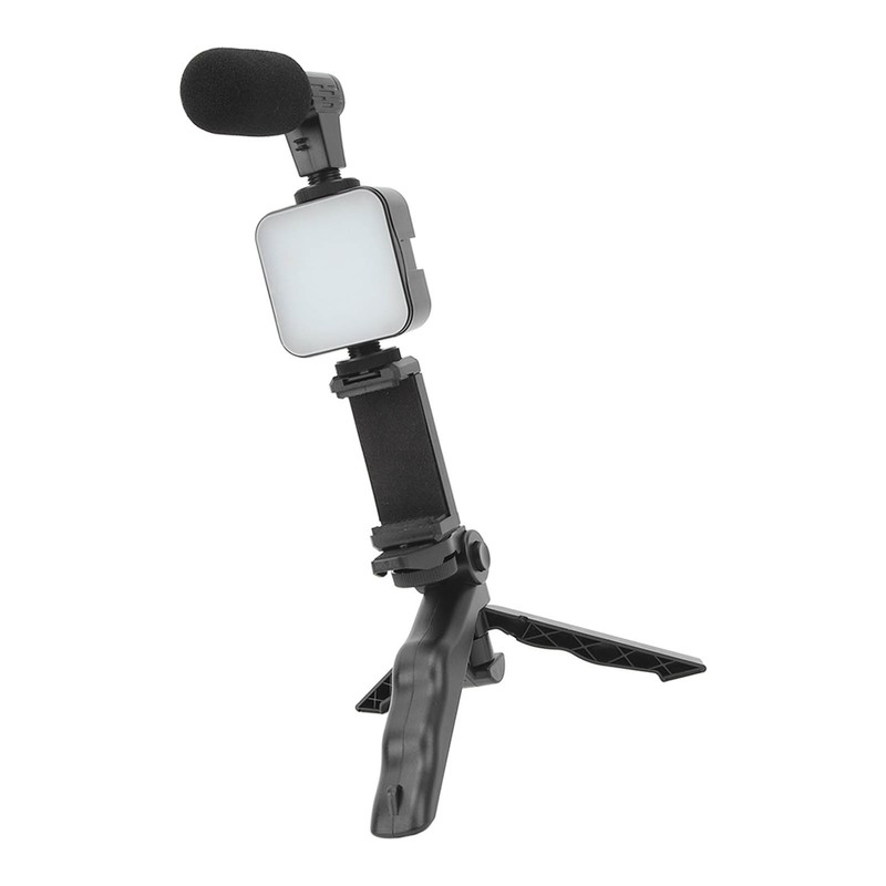 LED Video Light On Camera Accessories Kit Bundle Includes LED