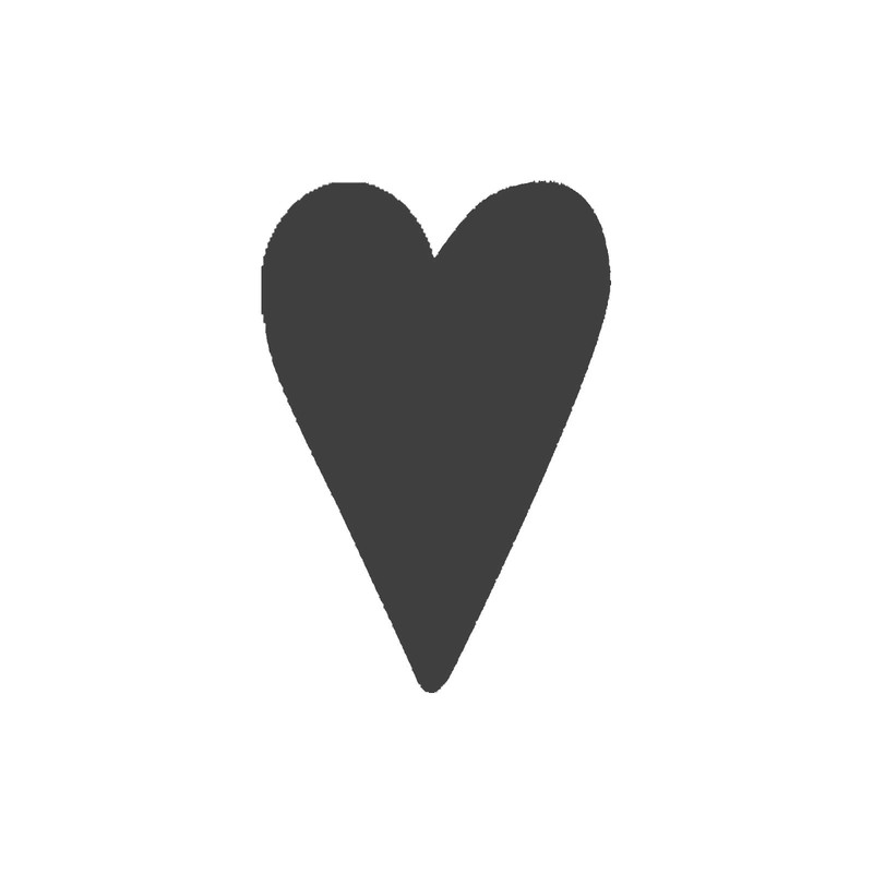 Vaessen Creative 21435-011 Craft Paper Punch Medium, Long Heart, for