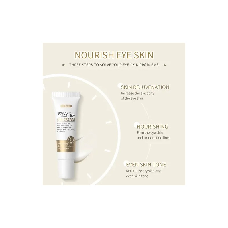 Laikou Snail Vc Skincare Set 6pcs Hydrating Reducing Spots