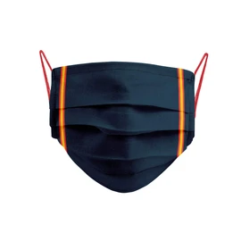 Cencibel Smart Casual Spanish Flag Mask with Red Rubber Bands