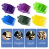MUNSKT 10PCS Professional Hair Clipper Guards Combs, Replacement Spares Haircut