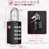NAGE Padlock, 4 Digit Tsa Lock, Small Dial Lock, PIN