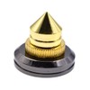 Flushbay 4pcs Insulator Spikes Metal Speaker Spike Holder Height Adjustable