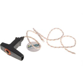 Jardiaffaires Reinforced shock absorber handle with pull starter, diameter 4.2 mm