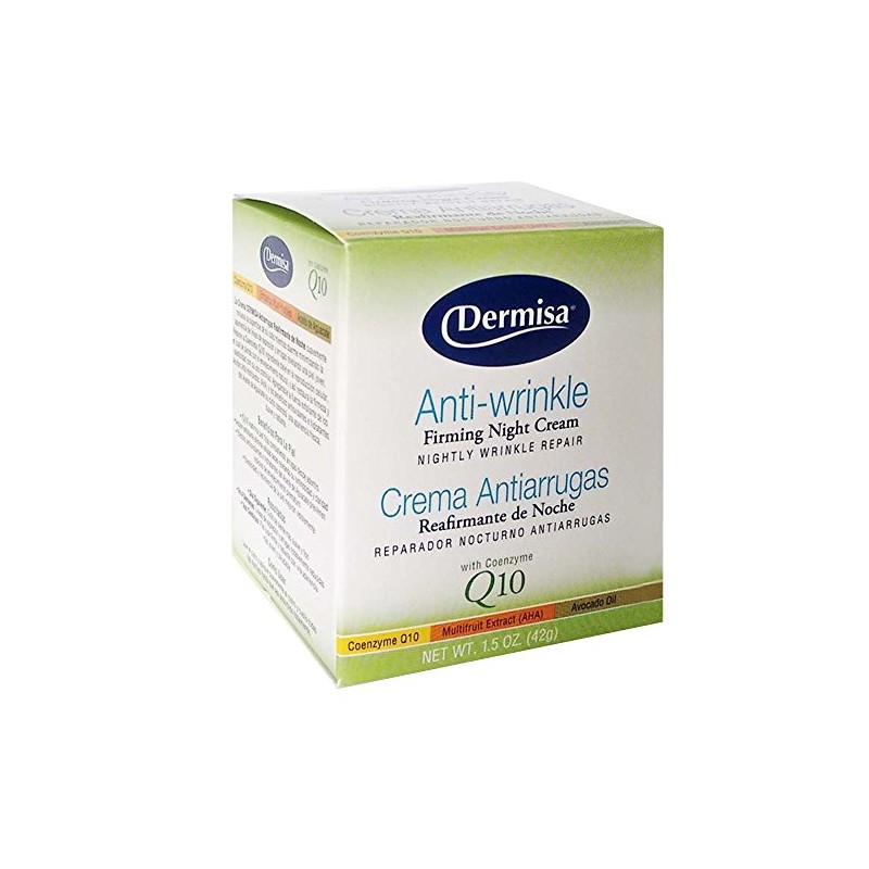 DERMISA CREMA ANTI-ARRUGAS CON Q10, ACEITE DE AGUACATE Y AHA