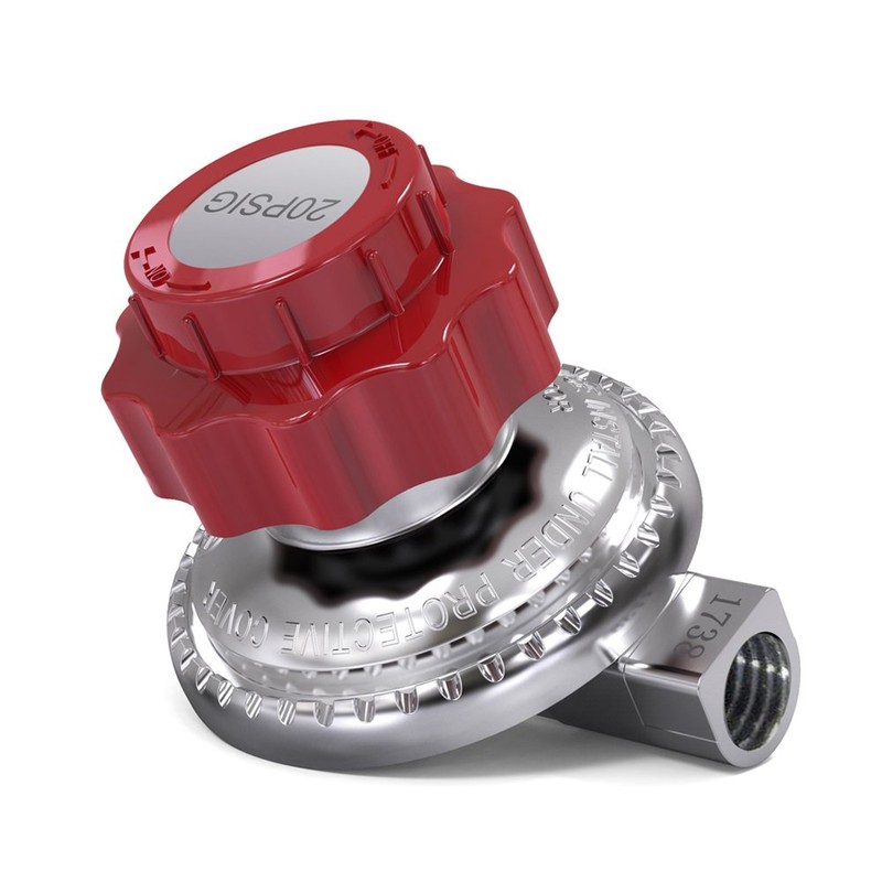 Adjustable 0 to 20psi Propane Regulator Valve QCC LP LPG