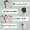 ZKGYUS V Face Masks, Reusable V-Line Mask, Face Slimming Belt