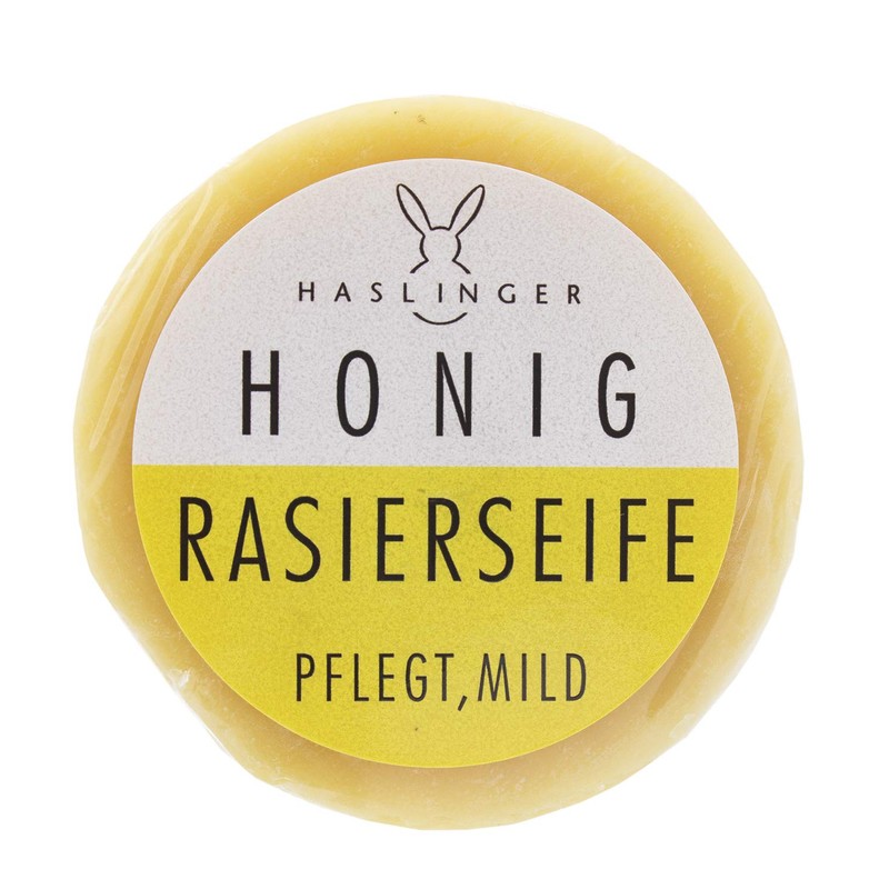 Haslinger Rasierseife Honig ca. 60g in Dose