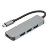 Expansion Dock 4 in 1 Multi USB Ports Adapter Converter