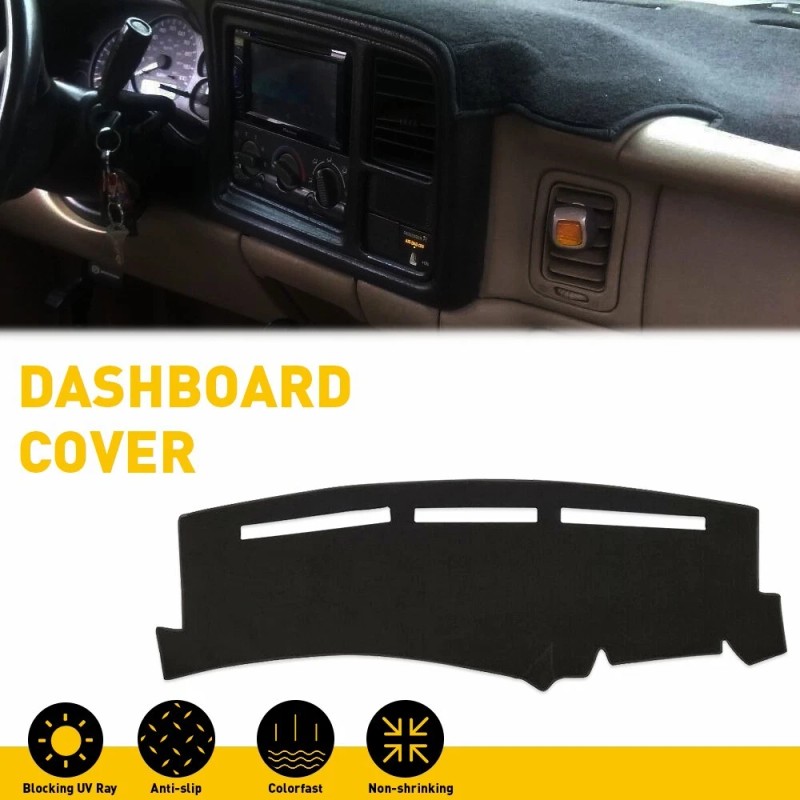 DASHBOARD DASH MAT COVER FOR 1999-2006 CHEVY SILVERADO SIERRA GMC