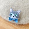 MIYUKI (Miyuki) Bead Kit, Crochet Bead Embroidery Cat Brooch Kit,