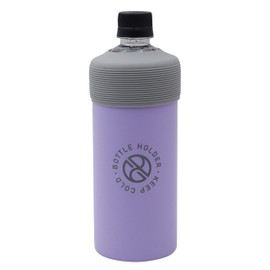OGR Plastic Bottle Holder, Lightweight, Tumbler, Vacuum, Insulated, Fits 16.9 - 23.6 fl oz (500 - 600 ml), Purple