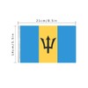 Barbados Barbadians String Banner Flag,16 ft 20 Mini Flags String,