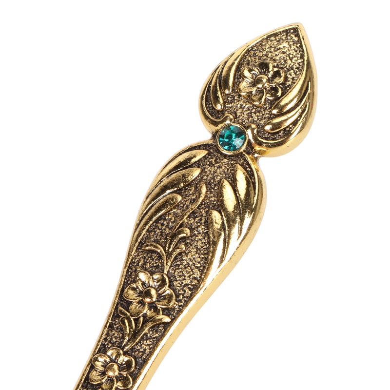 Retro Sewing Seam Rippers Professional Alloy Flower Engraved Craft Thread