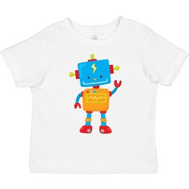 inktastic Toy Robot Toddler T-Shirt 2T 0020 White 2776b