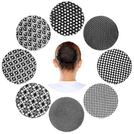 8 Pieces Ballet Hair Bun Cover for Girls Ballet ,InvisibleBallet Hair Net s for Bun ,Dance Hair Cover ,Hair Nets for Bun for Women Ballet Girls (Classic Style)