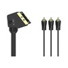 Cavo Adattatore Hama Scart Plug 3 RCA Male