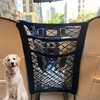 MBVBN 3-Layer Car Mesh Organizer, Seat Back Net Bag, Barrier