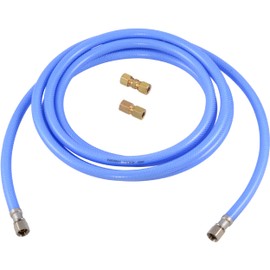 Eastman Flexible PVC Ice Maker Supply Line Kit, 1/4 Inch Compression x 1/4 Inch Compression, 5 Foot, 60489