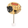 ETA 901001 Quartz Movement Golden Alloy Rhinestone Watch Movement Replacement
