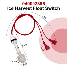 040002396 Ice Harvest Float Switch Fits for Manitowoc Ice Machine,Compatible with UD0140A UY0140AE UY0310W Models