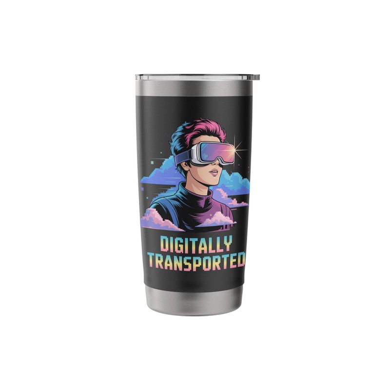 VR Headset For Interactive Worlds And Augmented Reality Stainless Steel