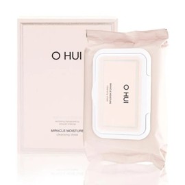 O HUI Miracle Moisture Cleansing Sheets 60 sheets x 2 / 오휘 미라클 모이스처 클렌징 시트 60매 x 2개