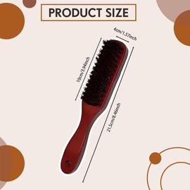 Wooden Hair Brush, Anti-static Hair Brush, Professional Hair Styling Tool for Women & Men, Hair Care & Styling Tool for Home & Travel