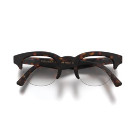 LONDON MOLE® Courier reading glasses - Modern vintage browline readers - Men’s Women’s Unisex - Spring hinges