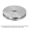 HARFINGTON Single Groove Pulley 7mm Fixed Bore 60mm Outer Diameter