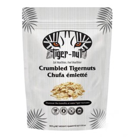 Tiger-Nut Crumbled Tigernuts, 500g, Organic, Gluten-Free, Non-GMO Superfood Chufa
