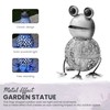 GloBrite Colour Changing LED Garden Metal Scroll Solar Light -
