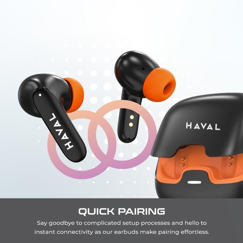 HAVAL Z40 Pro Wireless Earbuds, Bluetooth Earbuds, 100h Playtime, 4-ENC
