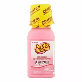 Pepto-Bismol Liquid Original - 4 oz, Pack of 4
