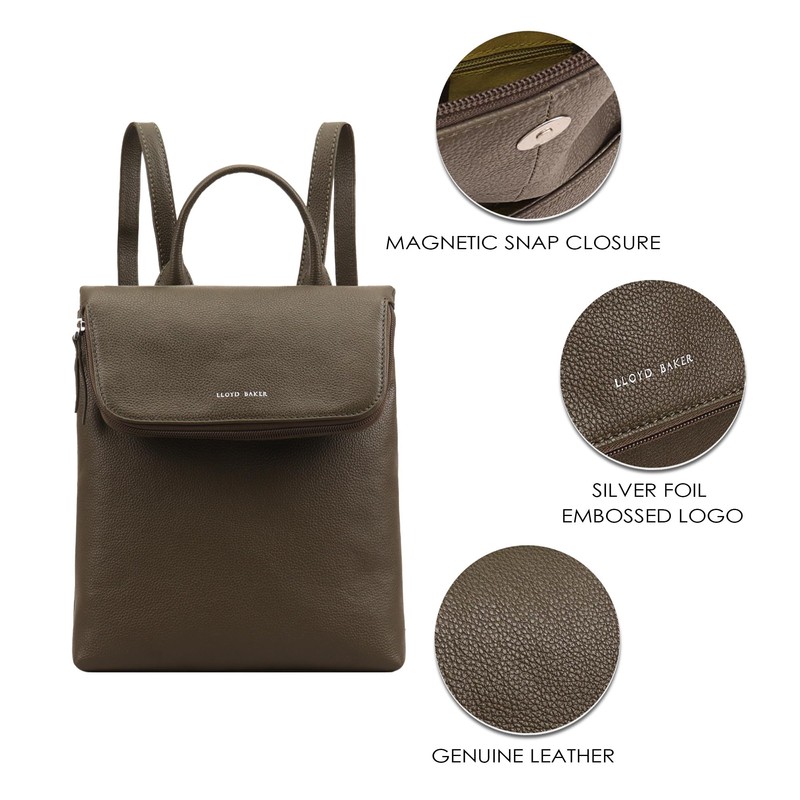 Lloyd Baker London – AGRA Backpack: 100% Genuine Full Grain
