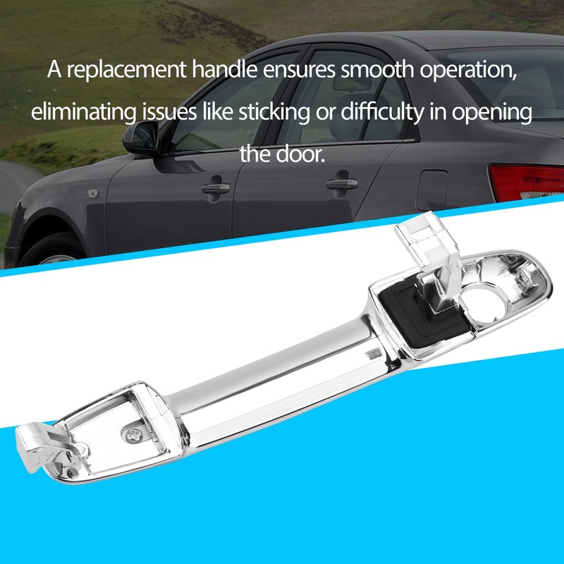 4pcs Outside Door Handle Set Compatible with Hyundai Sonata 2005-2010