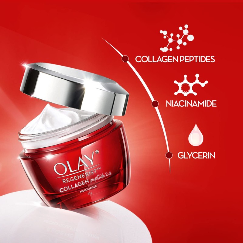 Olay Regenerist Collagen Peptide24 Face Cream Moisturiser 50g