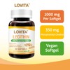 Lovita Lecithin, 1000mg per Softgel, 35% Phosphatidyl Choline | Lactation,